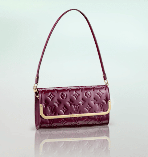 Louis Vuitton Amarante Monogram Vernis Rossmore PM Bag - Yoogi's Closet