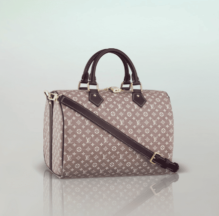 Louis Vuitton Sepia Monogram Mini Lin Idylle Speedy Bandouliere 30