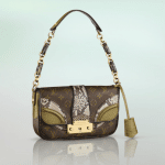 Louis Vuitton Vert Python/Alligator Monogramissime Pochette Bag