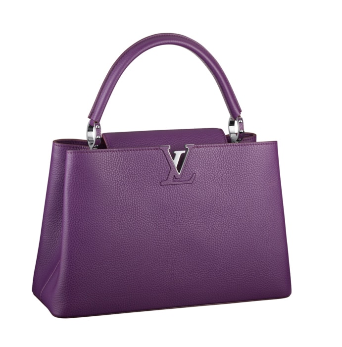 vuitton bag purple