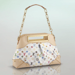 Louis Vuitton White Monogram Multicolore Judy GM Bag