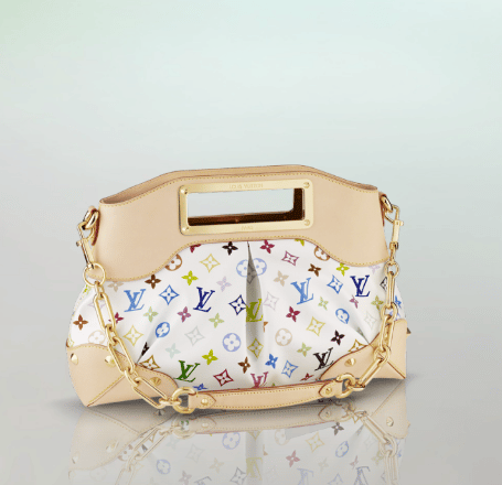 Louis Vuitton White Monogram Multicolore Judy PM Bag