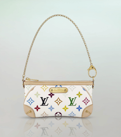 WGACA Louis Vuitton Milla Pochette - White / Multi – Kith