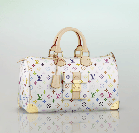 Louis Vuitton Pattern Print, White Rainbow Python LV Arch PM