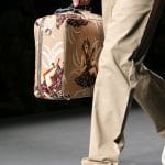 Prada Beige Printed Luggage Bag - Spring 2014