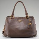 Prada Brown Cervo Shoulder Bag