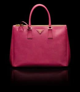 Prada Bruyere Saffiano Top Handle Large Bag