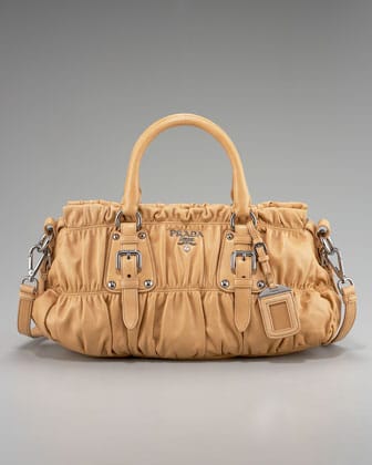 PRADA GLACÉ GAUFRE TOTE BAG – LUXUNAIRE