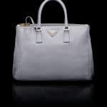 Prada Wisteria Saffiano Top Handle Large Bag