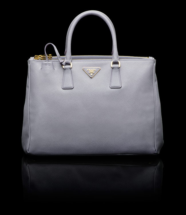 Prada Saffiano tote review: Cuir double bag vs. Lux double zip