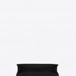 Saint Laurent Black Lutetia Flap Clutch Bag 3