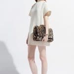 Valentino Leopard Print Flap Bag with Chain - Resort 2014