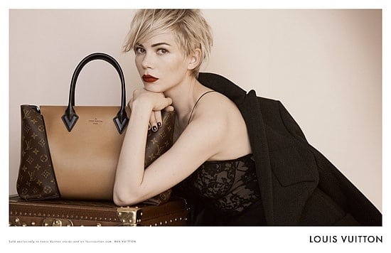 Michelle Williamss Louis Vuitton Campaign Hair and Bangs by Odile Gilbert   Vogue