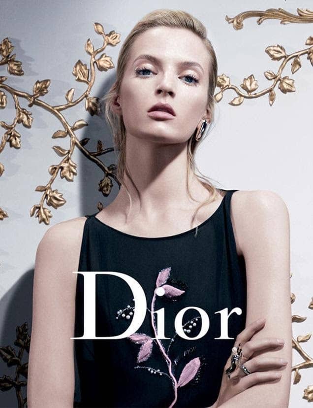 Daria Strokous For Dior Fall/Winter 2013 Ad 1