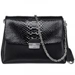 Dior Black Calfskin and Python Diorling Small Bag