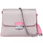 Dior Grey/Pink Diorling Small Bag