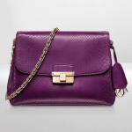 Dior Purple Python Diorling Small Bag
