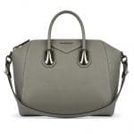 Givenchy Pearl Grey with Metal Hardware Antigona Medium Bag