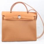 Hermes Beige Herbag Zip 31 Bag