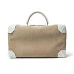 Hermes Beige Suede Duffle Bag - Fall 2013