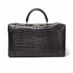 Hermes Black Crocodile Duffle Bag - Fall 2013