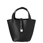 Hermes Black Picotin Lock PM Bag