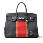 Hermes Black/Red Birkin Bag - Fall 2012