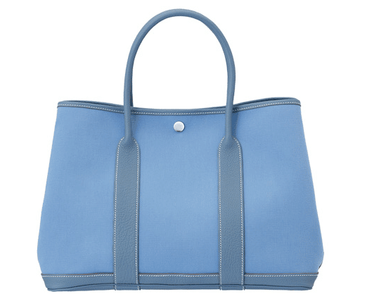 hermes canvas garden party small bag