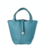 Hermes Blue Jean Picotin Lock PM Bag