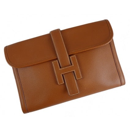 Review - Hermes Jige Elan 28 Clutch. What can fit in it? 