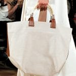 Hermes Canvas Beach Bag - Spring 2012 Runway