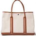 Hermes Gold/Natural Garden Party Bag - Spring 2013