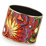 Hermes L'Ivresse de l'Infini Mega Wide Enamel Bracelet