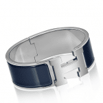 Hermes Midnight Blue Clic-Clac H Bracelet