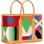 Hermes Multicolor Garden Party Craft Bag - Spring 2012