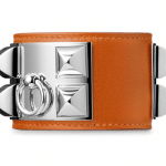 Hermes Orange Collier de Chien Small (Men's) Bracelet