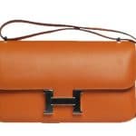 Hermes Orange Constance Elan Bag