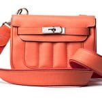 Hermes Orange Mini Berline Bag - Spring 2013