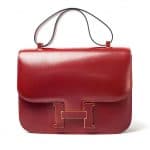 Hermes Red Constance Bag - Fall 2013