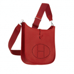 Hermes Red Evelyne III PM Bag