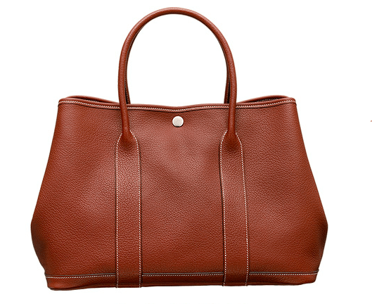 hermes garden party leather