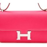 Hermes Rose Tyrien Constance Elan Bag