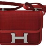 Hermes Rouge Ottoman Constance 24 MM Bag