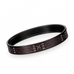 Hermes Rubans De Cheval Narrow Enamel Bracelet