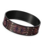 Hermes Rubans De Cheval Wide Enamel Bracelet