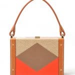 Hermes Tan Multicolor Box Bag - Fall 2012