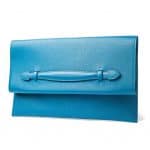 Hermes Turquioise Clutch Bag - Fall 2013
