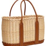 Hermes Wicker and Calfskin Garden Picnic Bag - Spring 2012