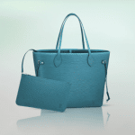 Louis Vuitton Cyan Epi Neverfull MM Bag