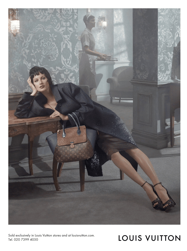 Vintage Boudoir Fashion Ads : Louis Vuitton Fall 2013 campaign